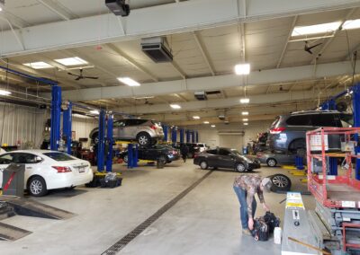 Nationwide Nissan Service Lighting Upgrade